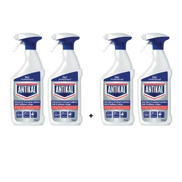 ACTIE ANTIKAL 2x badkamerreiniger 2in1, 750 ml + GRATIS 2x badkamerreiniger 2in1, 750 ml