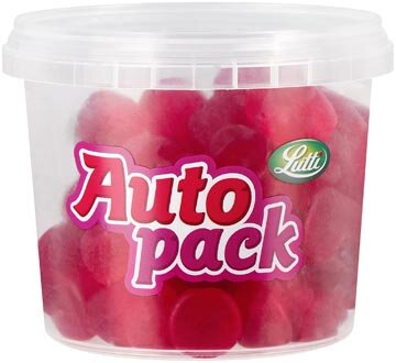 Lutti autopack snoep poepkes, doos van 200 g