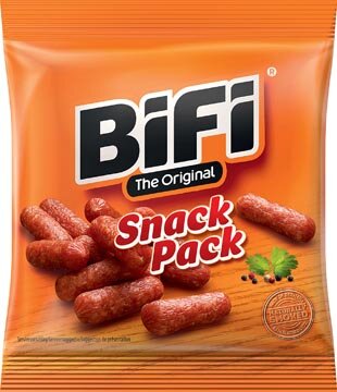 Bifi original worst, snack pack, 60 gram