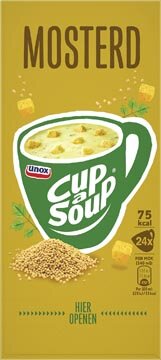 Cup-a-Soup mosterd, pak van 24 zakjes