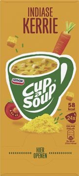 Cup-a-Soup indiase kerrie, pak van 24 zakjes