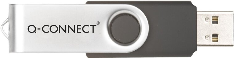 Q-CONNECT USB stick 2.0, zwart, 8 GB