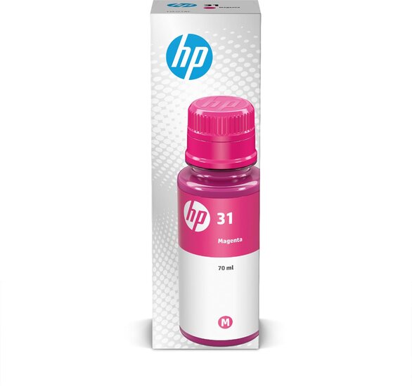 HP inktcartridge 31, 8.000 pagina&#039;s, OEM 1VU27AE, magenta