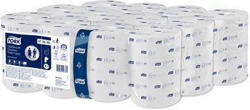 Tork papier toilette Optiserve Coreless, 2-laags, 820 vellen, systeem T7, wit, pak van 24 rollen