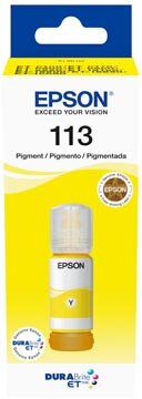 Epson inktfles 113, 6.000 pagina's, OEM C13T06B440, geel