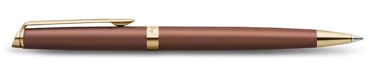 Waterman Hémisphère Metalic balpen, medium, koperrood GT, giftbox