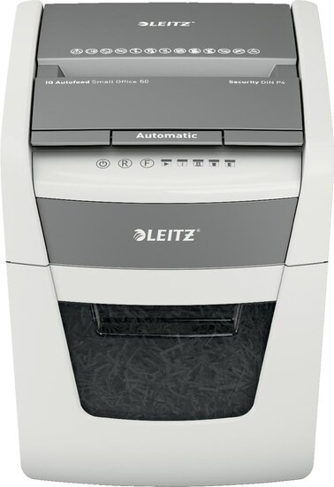 Leitz IQ Auto+ Small Office 50X Papiervernietiger P4