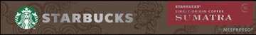 Starbucks by Nespresso koffiecapsules, So Sumatra, pak van 10 stuks