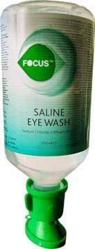 Focus oogspoelmiddel (NaCl), 500 ml