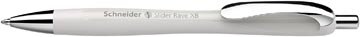 Schneider balpen Slider Rave Trend Edition, extra breed, blauwe inkt, silver grey