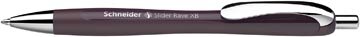 Schneider balpen Slider Rave Trend Edition, extra breed, blauwe inkt, plum