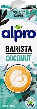 Alpro Barista plantaardige kokosmelk, 1 l, pak van 8 stuks