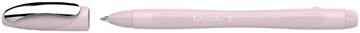Schneider balpen Slider Memo Colour Edition, extra breed, blauwe inkt, pearl