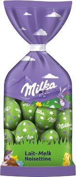 Milka paaseitjes, 100 g, melk hazelnoot