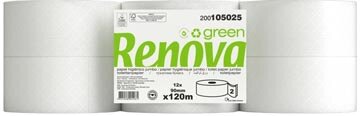 Renova Green toiletpapier Jumbo, 2-laags, 120 meter, pak van 12 rollen