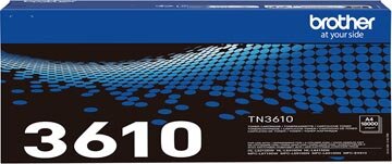Brother toner, 18.000 pagina's, OEM TN-3610, zwart