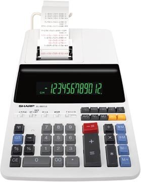 Sharp bureaurekenmachine CS-2635LW