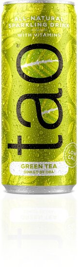Tao Botanic Green Tea, blik van 25 cl, pak van 24 stuks