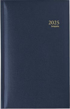Brepols agenda Interplan Lima, blauw, 2026