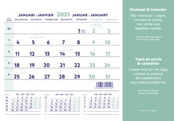 Brepols muismatkalender, ft 23X18 cm, Nederlands-Frans, 2026