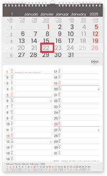 Maandkalender Memo-Manager, viertalig,  2026
