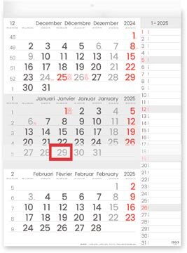 Driemaandskalender Compact Notes, 2026