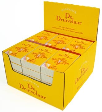 Dagblokkalender De Druivelaar 2026, display van 30 stuks