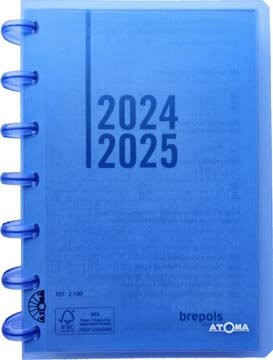 Atoma schoolagenda, ft 110 x 170 mm, 1dag per pagina, 2025-2026