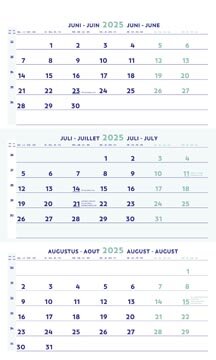 Brepols driemaandskalender 2026