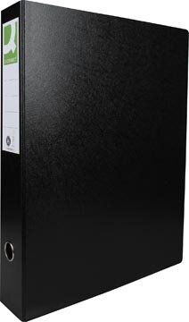 Q-CONNECT ordner, voor ft A3, uit karton, staand, rug van 8 cm, zwart