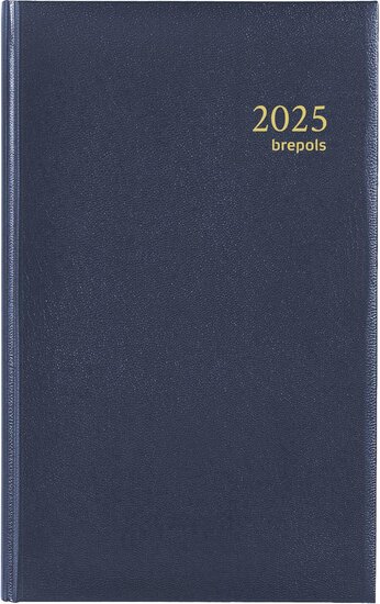 Brepols agenda Brefix Lima 6-talig, blauw, 2026