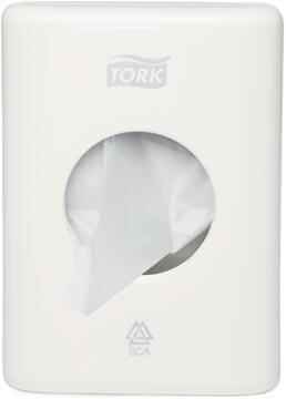 Tork dispenser voor hygi&euml;nezakjes, wit, systeem B5