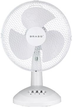 Tafelventilator F400, diameter 30 cm, wit