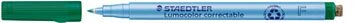 Staedtler Lumocolor uitwisbare pen, schrijfbreedte: 0,6 mm, groen