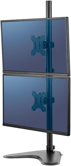 Fellowes Seasa monitorarm, vrijstaand, voor 2 schermen, verticaal