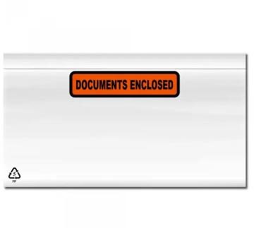Paklijstenvelop Documents enclosed, ft C6 165 x 122 mm, doos van 1000 stuks