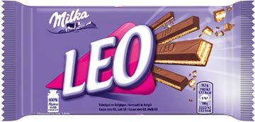 Milka Leo melkchocoladereep, 33 g