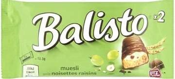 Balisto Muesli koekje Groen, 37 g