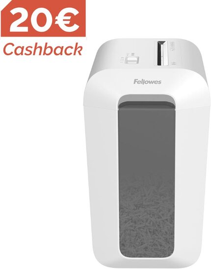 Fellowes Powershred papiervernietiger LX65, wit