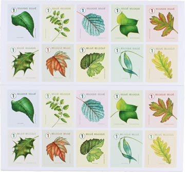 BPOST ZEGEL BOMEN BL50