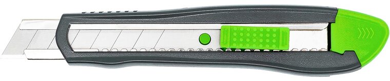 Q-CONNECT Heavy Duty cutter, zwart/groen