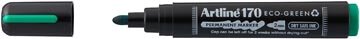 Artline permanent marker Drysafe 170 Eco-Green, 2 mm, ronde punt, groen