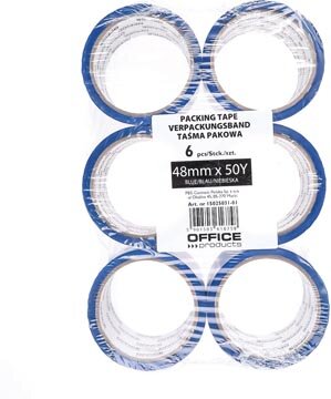 OFFICE products verpakkingstape, ft 48 mm x 46 m, blauw