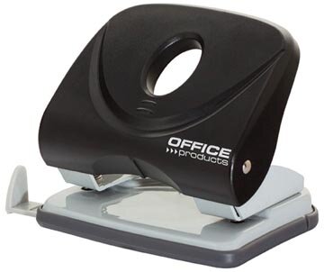 OFFICE products perforator, 10 blad, in PP, zwart