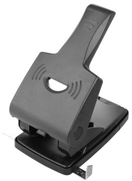 OFFICE products perforator, 65 blad, in metaal, zwart