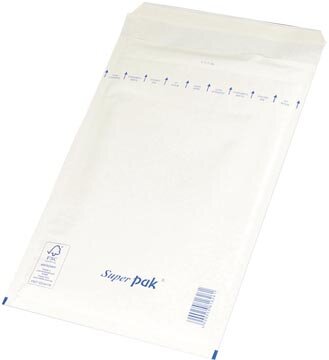 OFFICE products luchtkussenenveloppen, met stripsluiting, ft 150 x 215 mm, wit, pak van 10 stuks