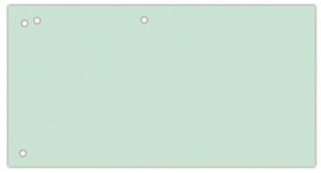 OFFICE products verdeelstroken, ft 240 x 105 mm, pak van 100 stuks, groen