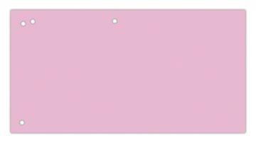 OFFICE products verdeelstroken, ft 240 x 105 mm, pak van 100 stuks, roze
