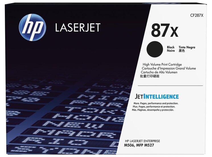 HP toner 87X, 18 000 pagina's, OEM CF287X, zwart