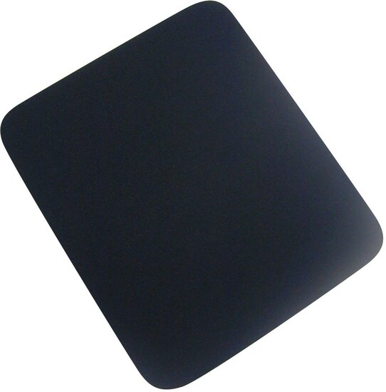 Q-CONNECT muismat, economy, ft 22 x 33 cm , zwart